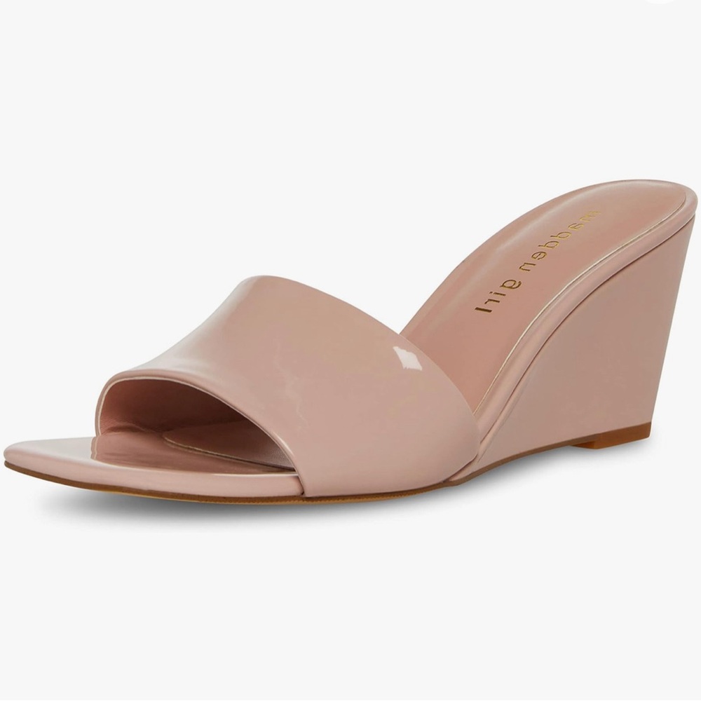 Madden Girl Pink Wedge Sandals
